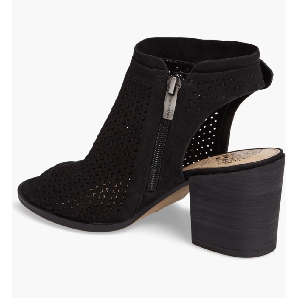 Vince Camuto Lidie Cutout Bootie chunky heel Sandal size 10 - Picture 2 of 7